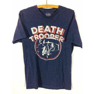 Repro Death Trooper Star Wars Men's T-Shirt Size Medium Drak Gray